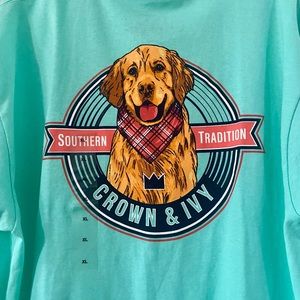 Men’s Crown and Ivy T shirt Xlg